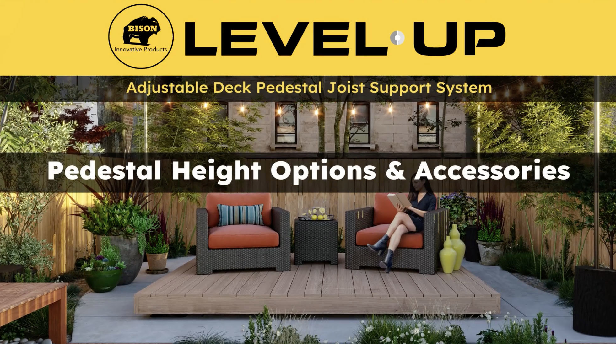 How to Add or Remove Level.Up Accessories to Change Level.Up Deck Pedestal Height