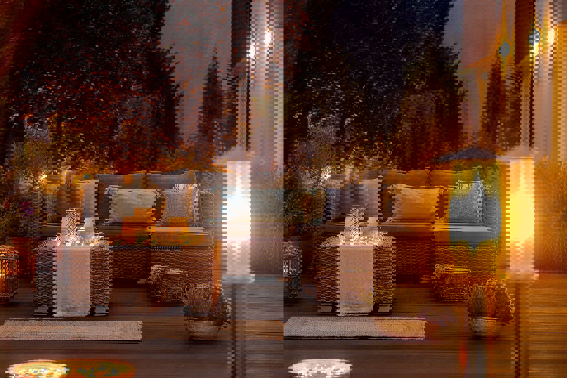 Warm Summer Night In The Garden With Trendy Furnit 2024 10 18 08 39 46 Utc
