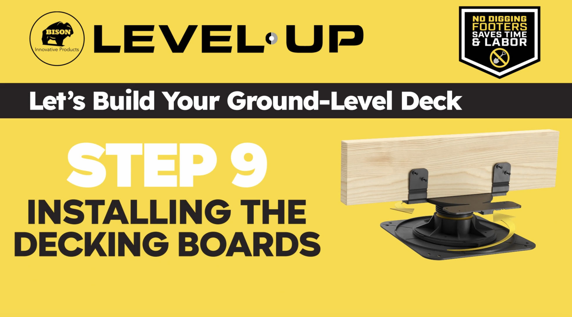 How to Install the Level.Up Decking Boards (Step 9 of 10)